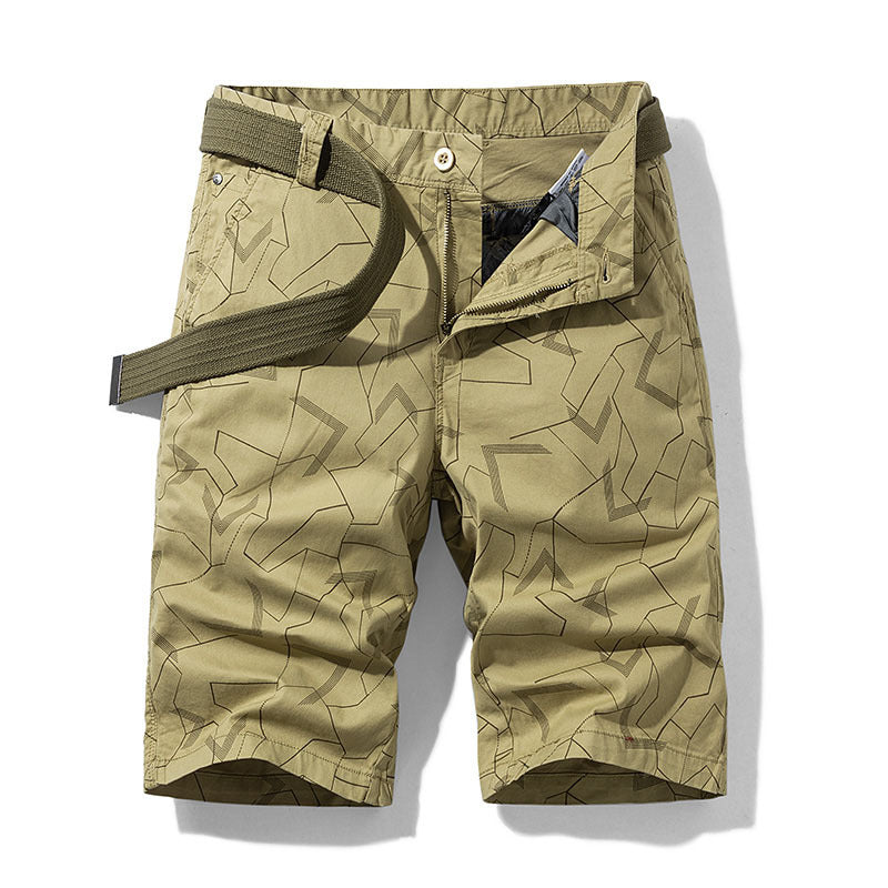 Rover Men's Straight Printed Shorts