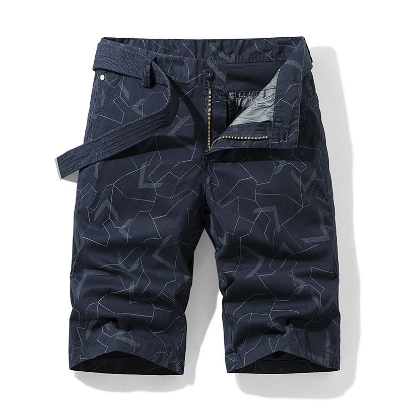 Rover Men's Straight Printed Shorts