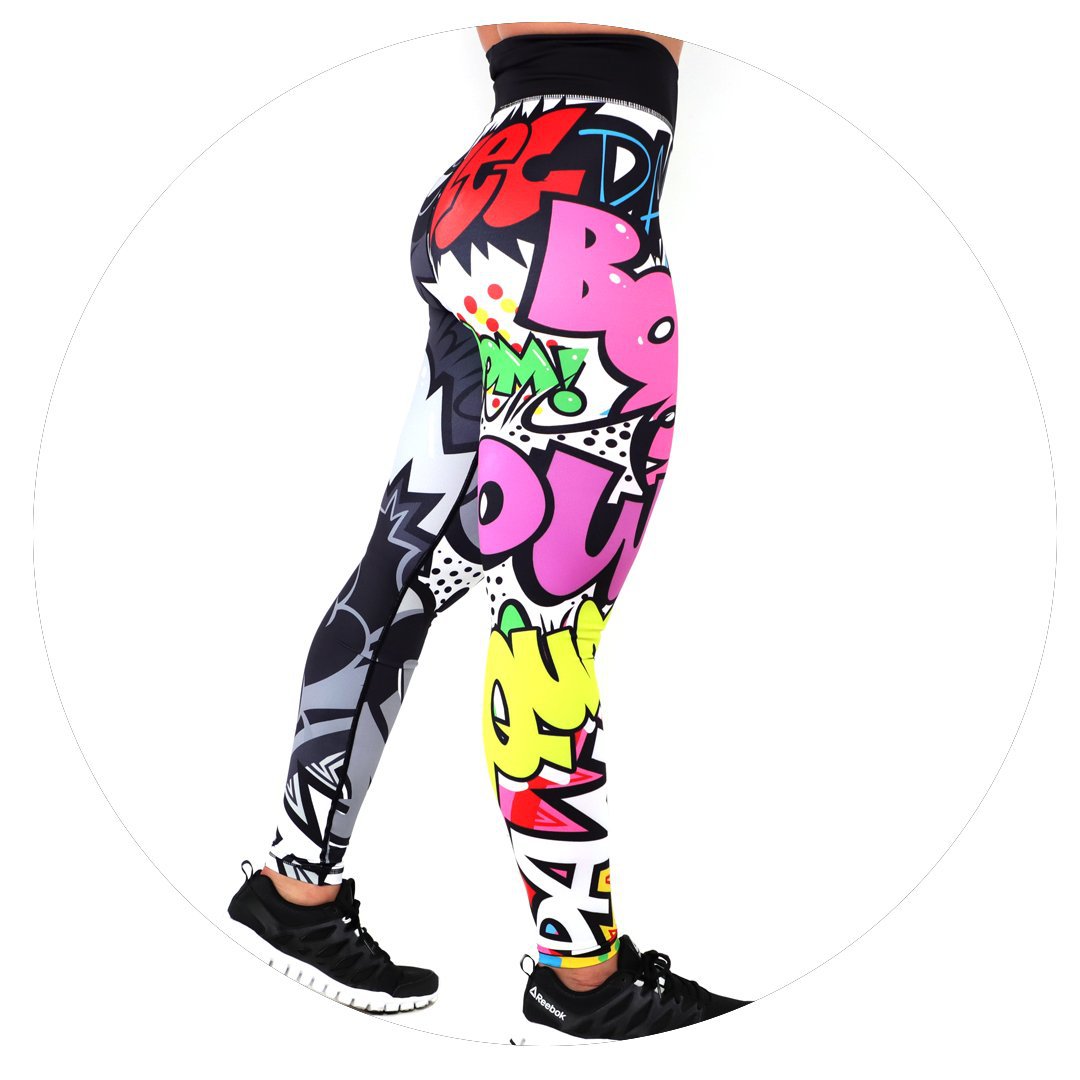 CoreFlex High-Waist Printed Leggings