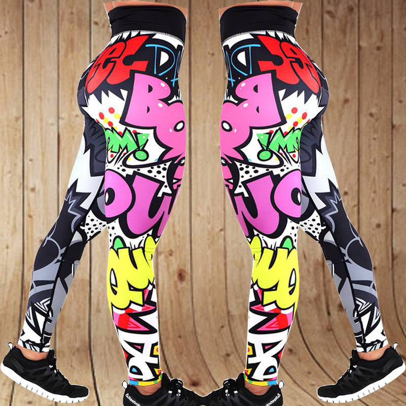 CoreFlex High-Waist Printed Leggings
