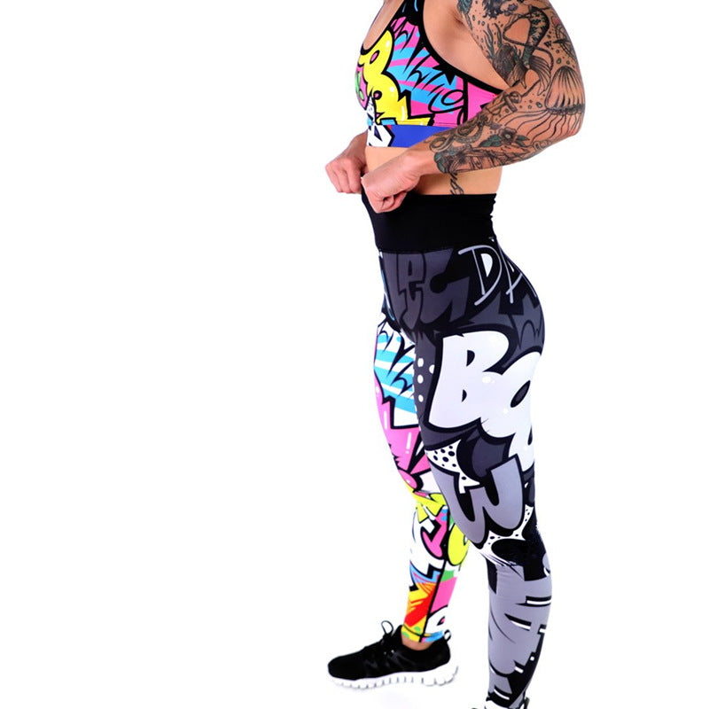 CoreFlex High-Waist Printed Leggings