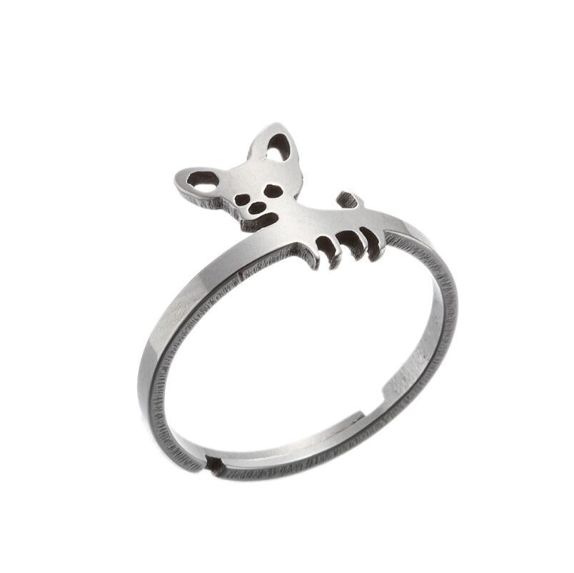 Lune Fenwick Stainless Steel Ring