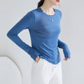 Aurelia Slim Long-Sleeve Crew-Neck T-Shirt