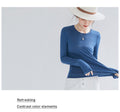 Aurelia Slim Long-Sleeve Crew-Neck T-Shirt