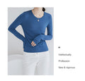 Aurelia Slim Long-Sleeve Crew-Neck T-Shirt