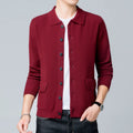 Atlas Men's Lapel Pocket Cardigan