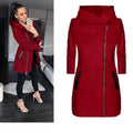 Lumen Fleece-Lined Hooded Zip Coat