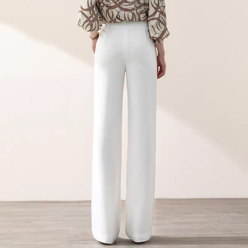 Flow Relaxed Straight High-Waist Wide-Leg Trousers