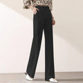 Flow Relaxed Straight High-Waist Wide-Leg Trousers