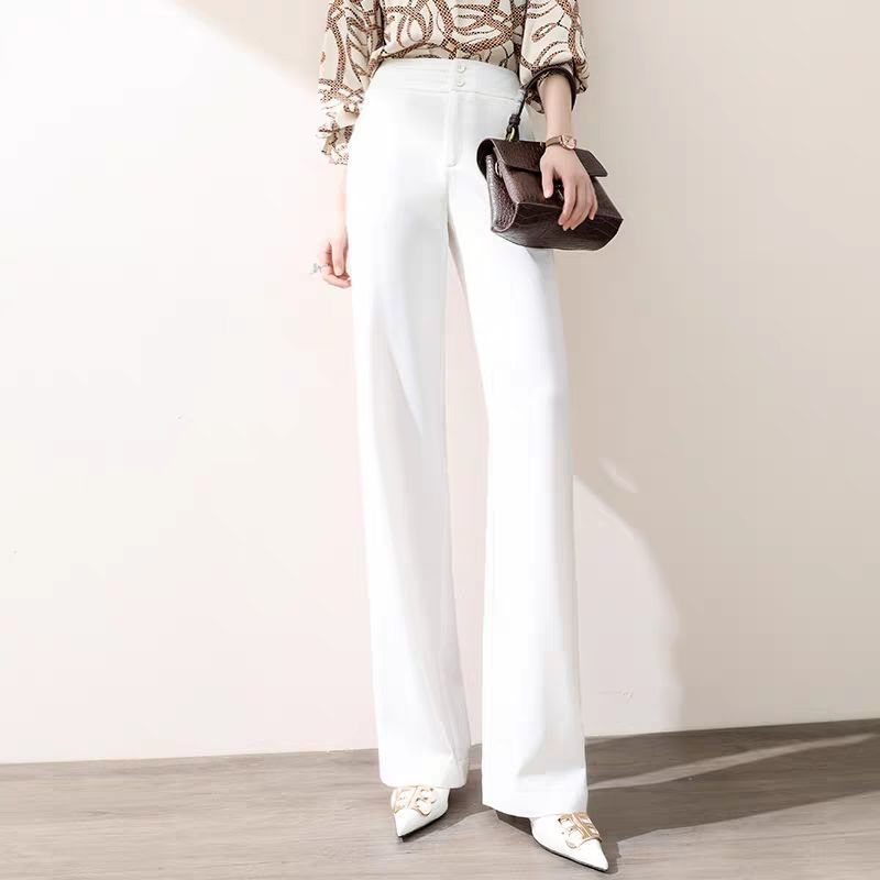 Flow Relaxed Straight High-Waist Wide-Leg Trousers
