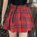 Sway Pleated Short Skirt