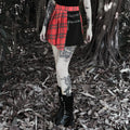 Sway Pleated Short Skirt