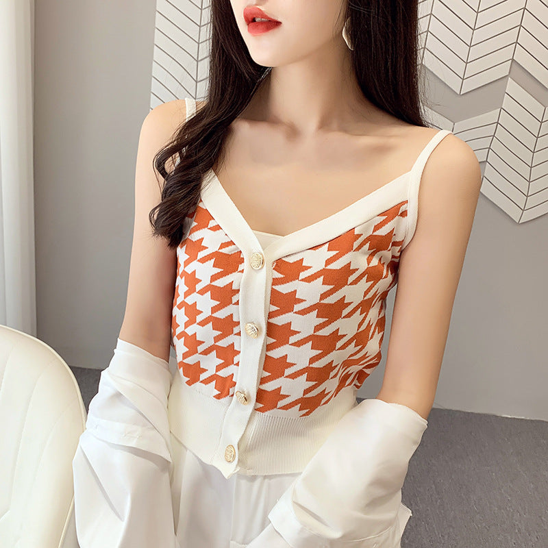 Hearth Slim Single-Breasted Sweater