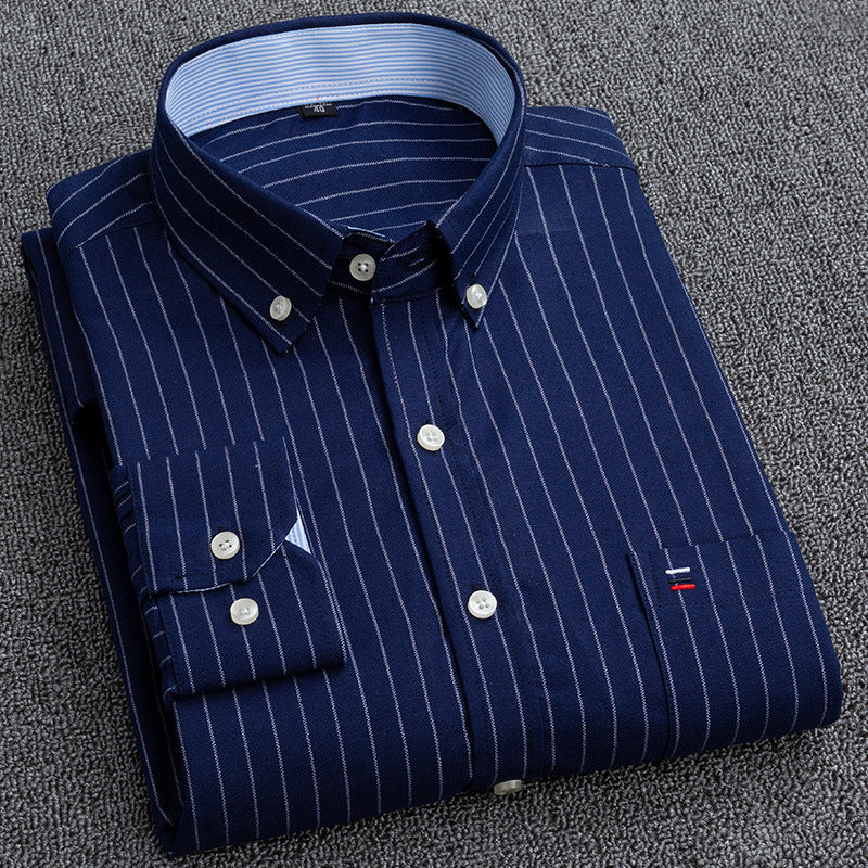 Metro Men's Cotton Plaid Shirt