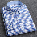 Metro Men's Cotton Plaid Shirt
