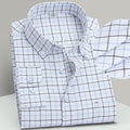 Metro Men's Cotton Plaid Shirt