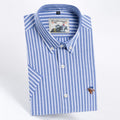 Metro Men's Striped Washed Shirt