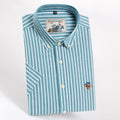 Metro Men's Striped Washed Shirt