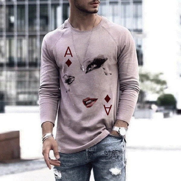 Archive Men's Long-Sleeve V-Neck T-Shirt