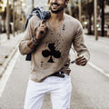 Archive Men's Long-Sleeve V-Neck T-Shirt