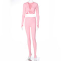 Sera Long-Sleeve Crop Top