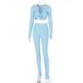 Sera Long-Sleeve Crop Top