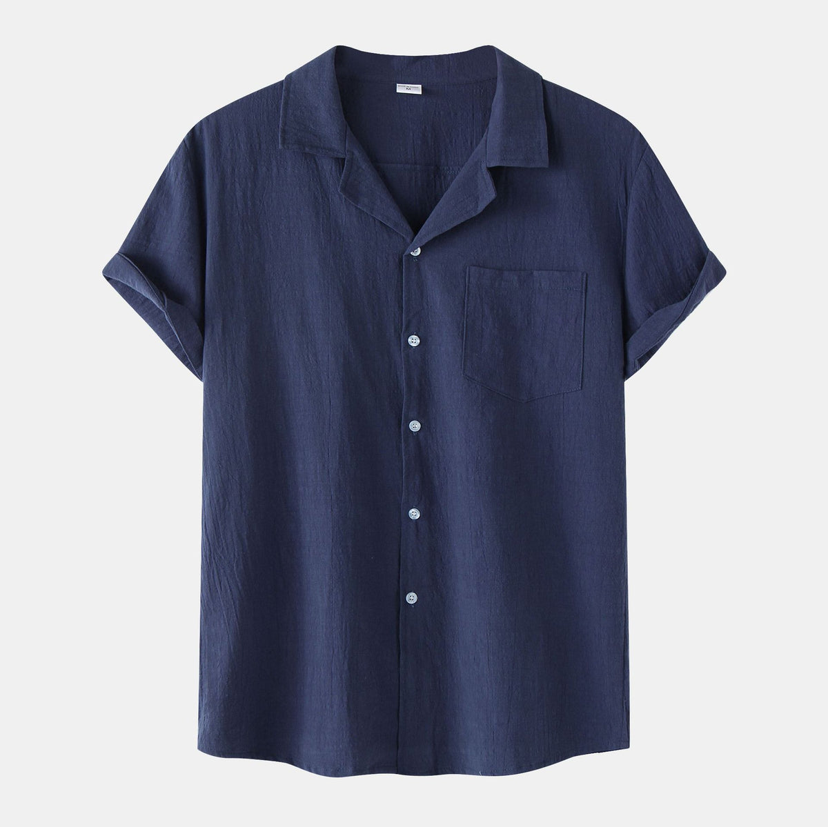 Metro Bexley Men's Linen Cotton Short-Sleeve Shirt