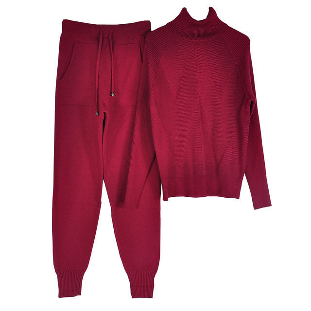 District Men's Striped Solid Tracksuit