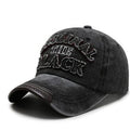Ember Men's Cotton Letter-Print Cap