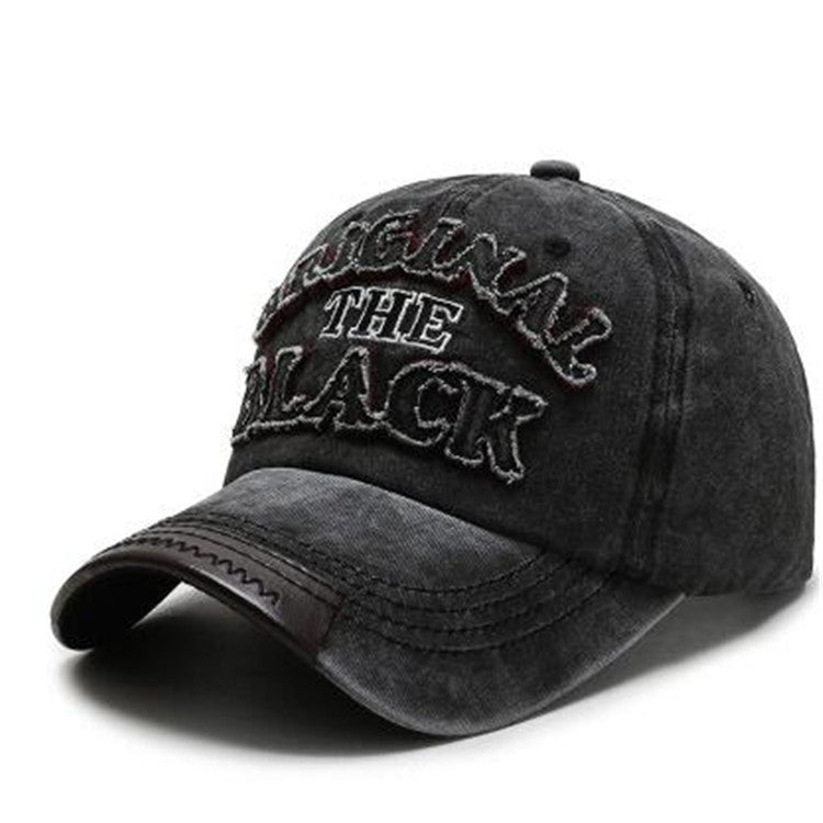 Ember Men's Cotton Letter-Print Cap
