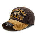Ember Men's Cotton Letter-Print Cap