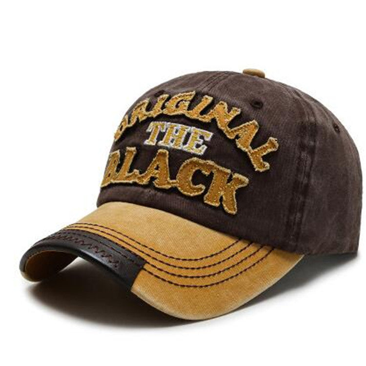 Ember Men's Cotton Letter-Print Cap