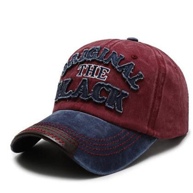 Ember Men's Cotton Letter-Print Cap