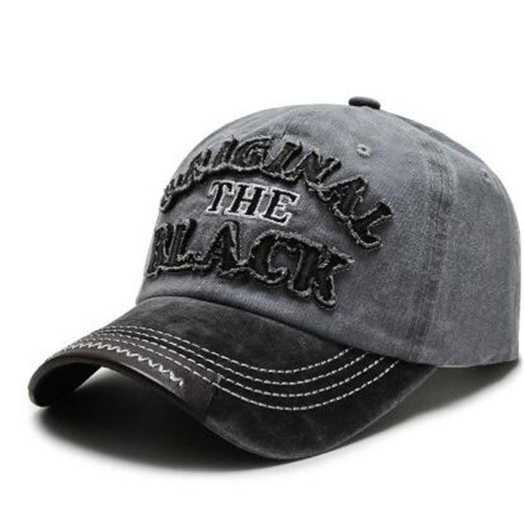 Ember Men's Cotton Letter-Print Cap