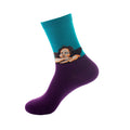 Ember Cotton Graffiti Vintage Socks