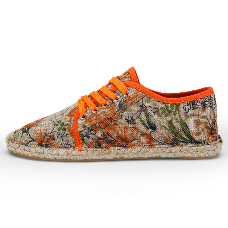 Stride Men's Linen Canvas Breathable Shoes
