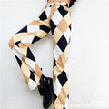 Rover Plaid Colour-Block Vintage Cargo Pants