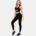 SculptForm Padded High-Waist Zip Yoga Set