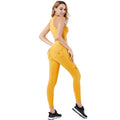 SculptForm Padded High-Waist Zip Yoga Set