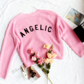 Hearth Relaxed Button Embroidered Sweater