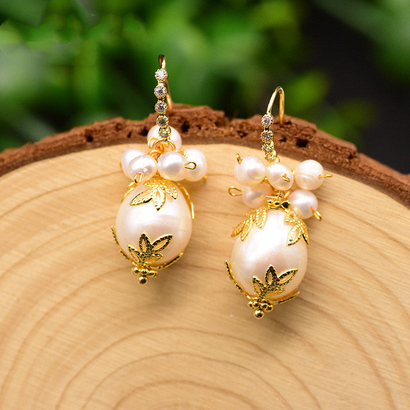 Lune Arden Pearl Earrings