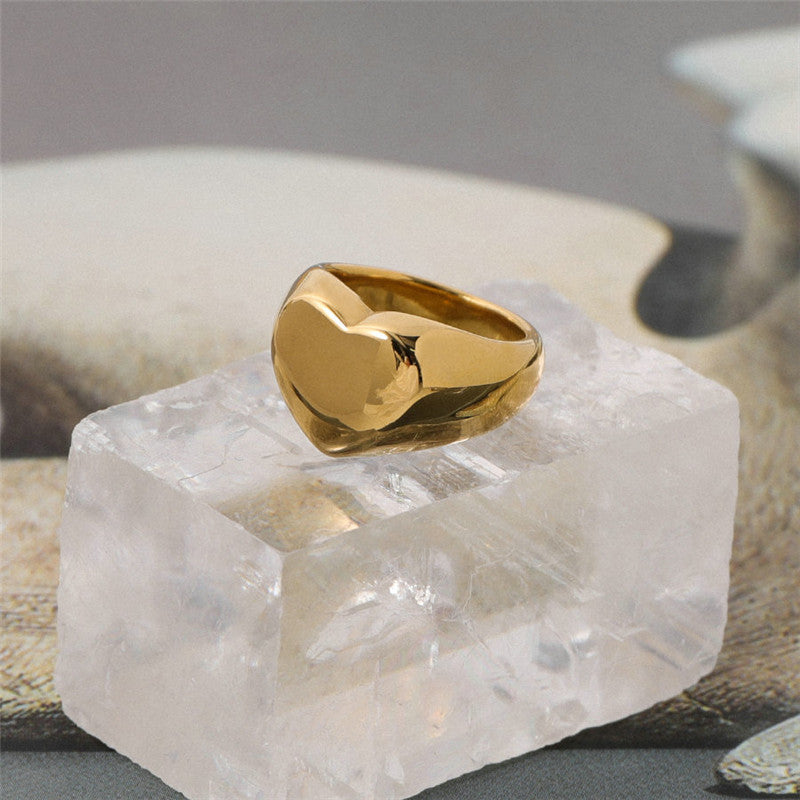 Lune Calder Stainless Steel Ring