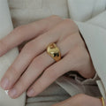 Lune Calder Stainless Steel Ring