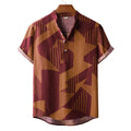 Metro Men's Linen Floral Shirt
