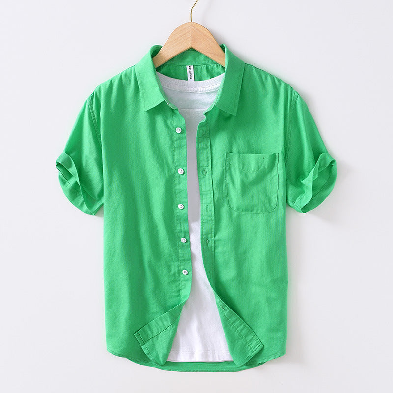 Metro Men's Linen Cotton Shirt