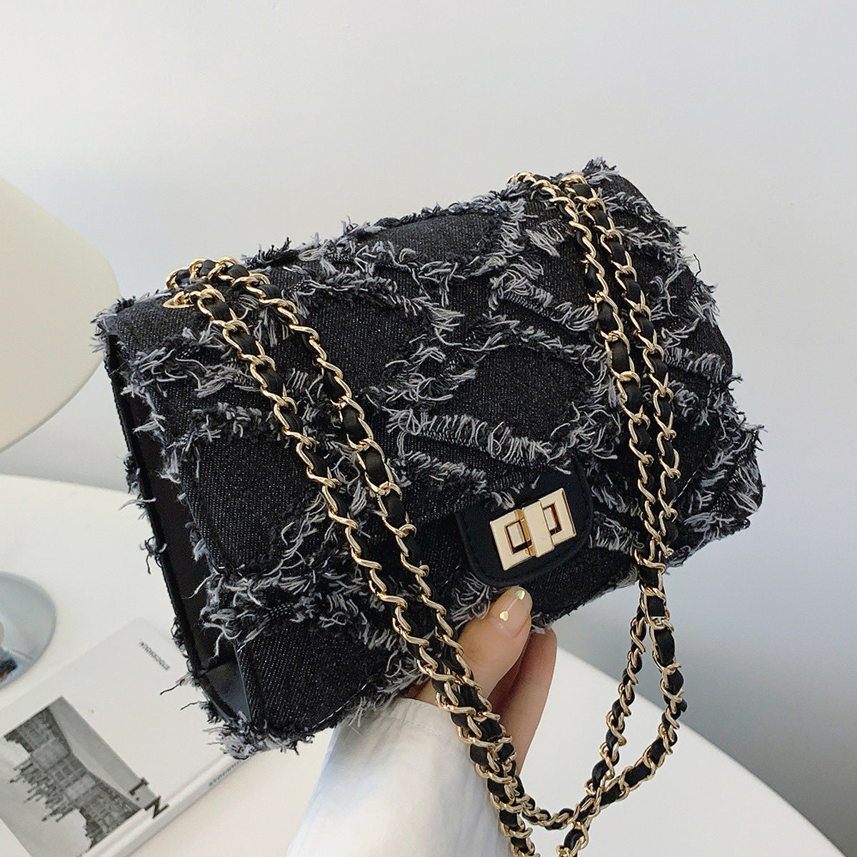 Carry Bexley Denim Crossbody Bag
