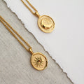 Lune Stainless Steel Titanium Steel Necklace