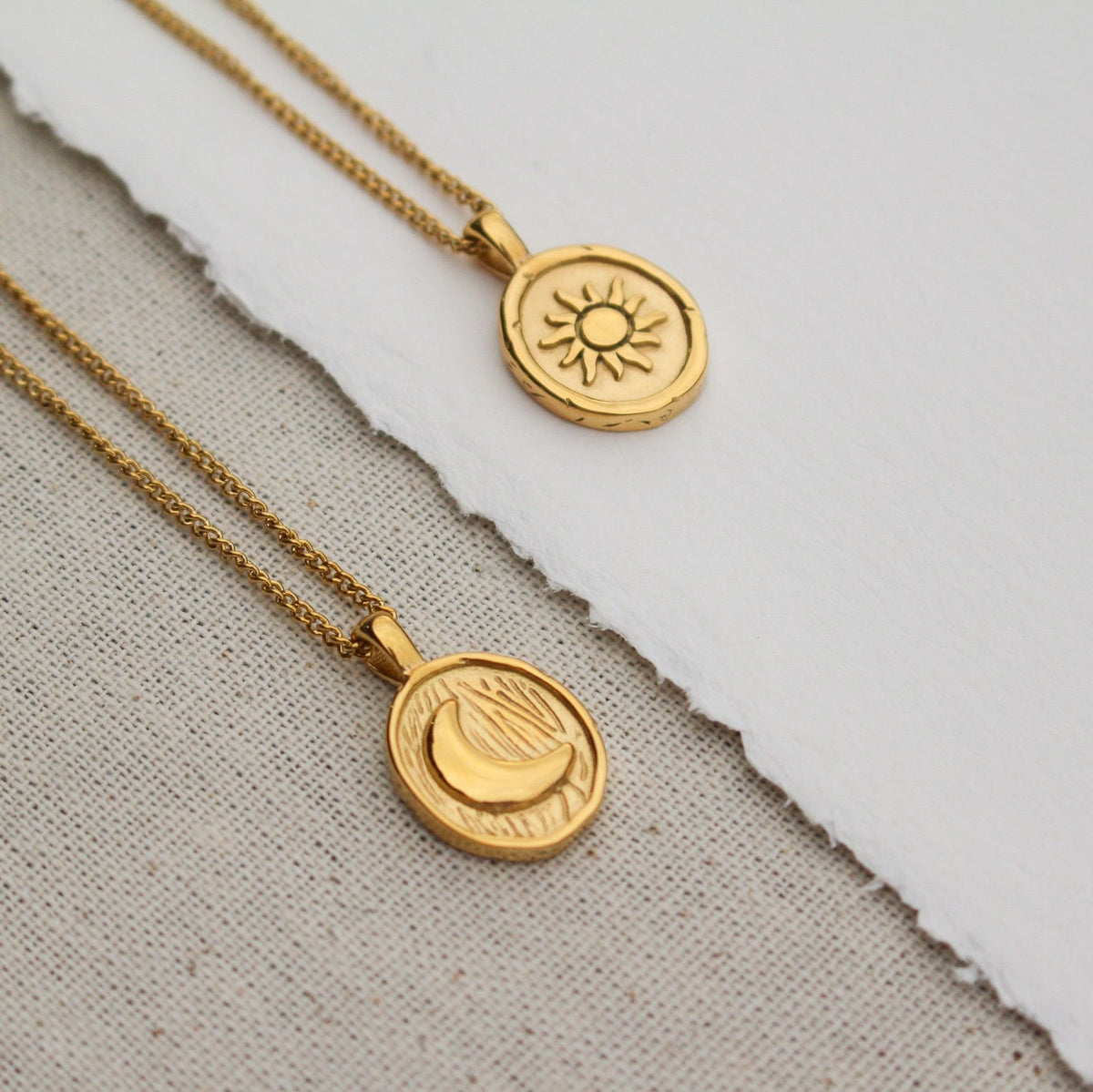 Lune Stainless Steel Titanium Steel Necklace