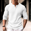 Metro Men's Waffle Henley Shirt
