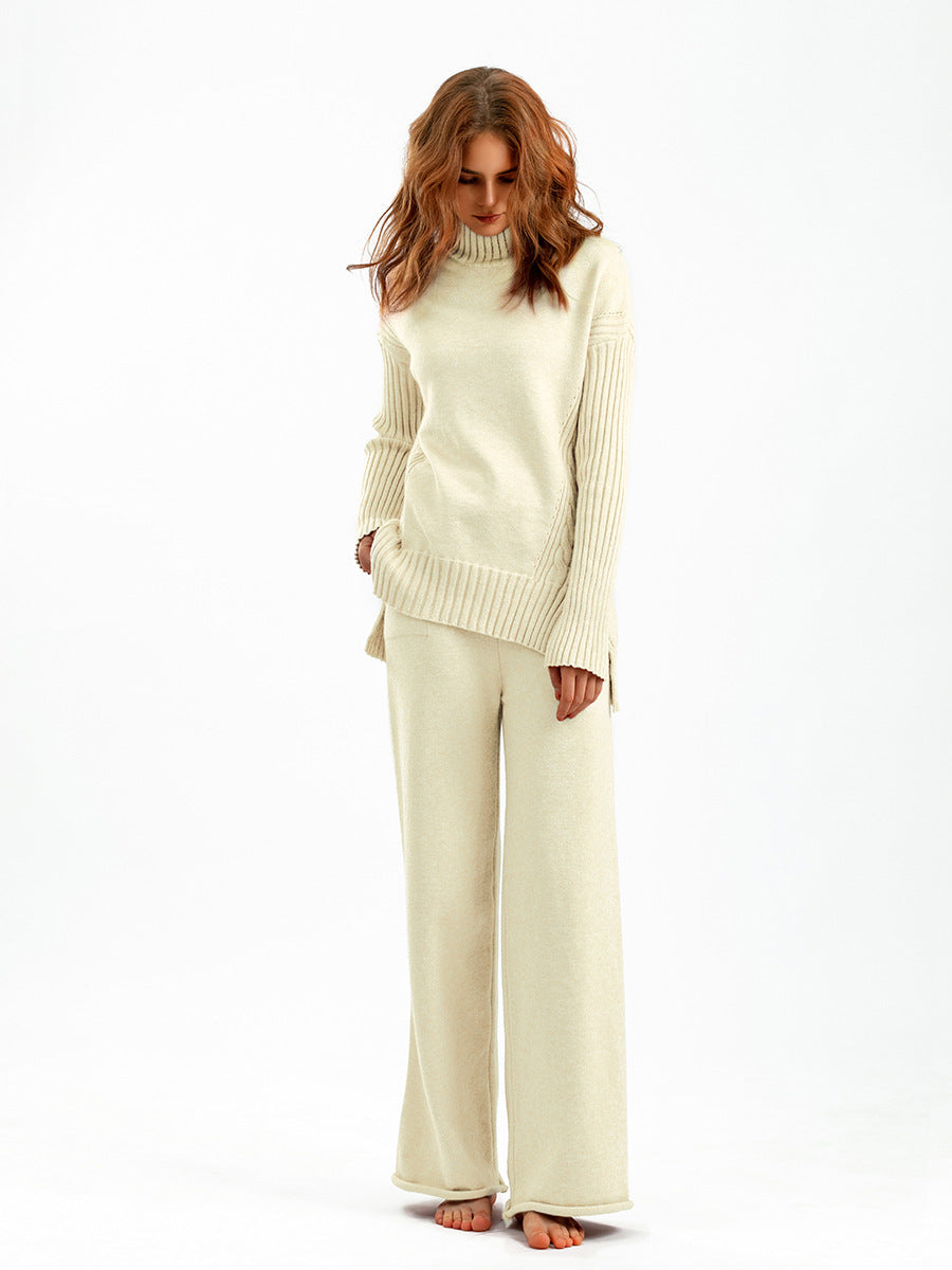 Sera Knit Wide-Leg Two-Piece Set